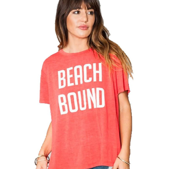 Show Me Your MuMu Tops - Show Me Your Mumu Beach Bound Coalson Tee